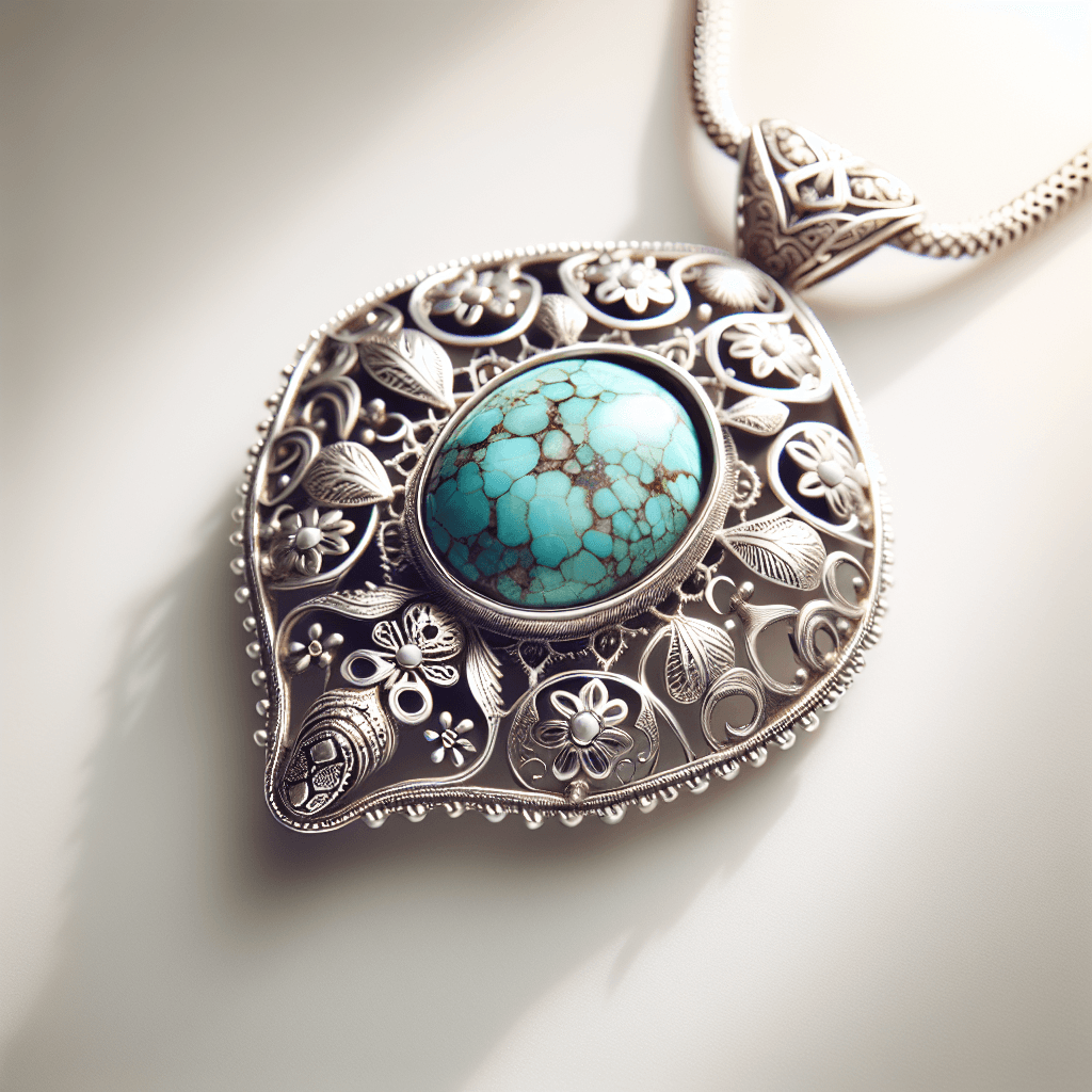 Silver Turquoise Necklace
