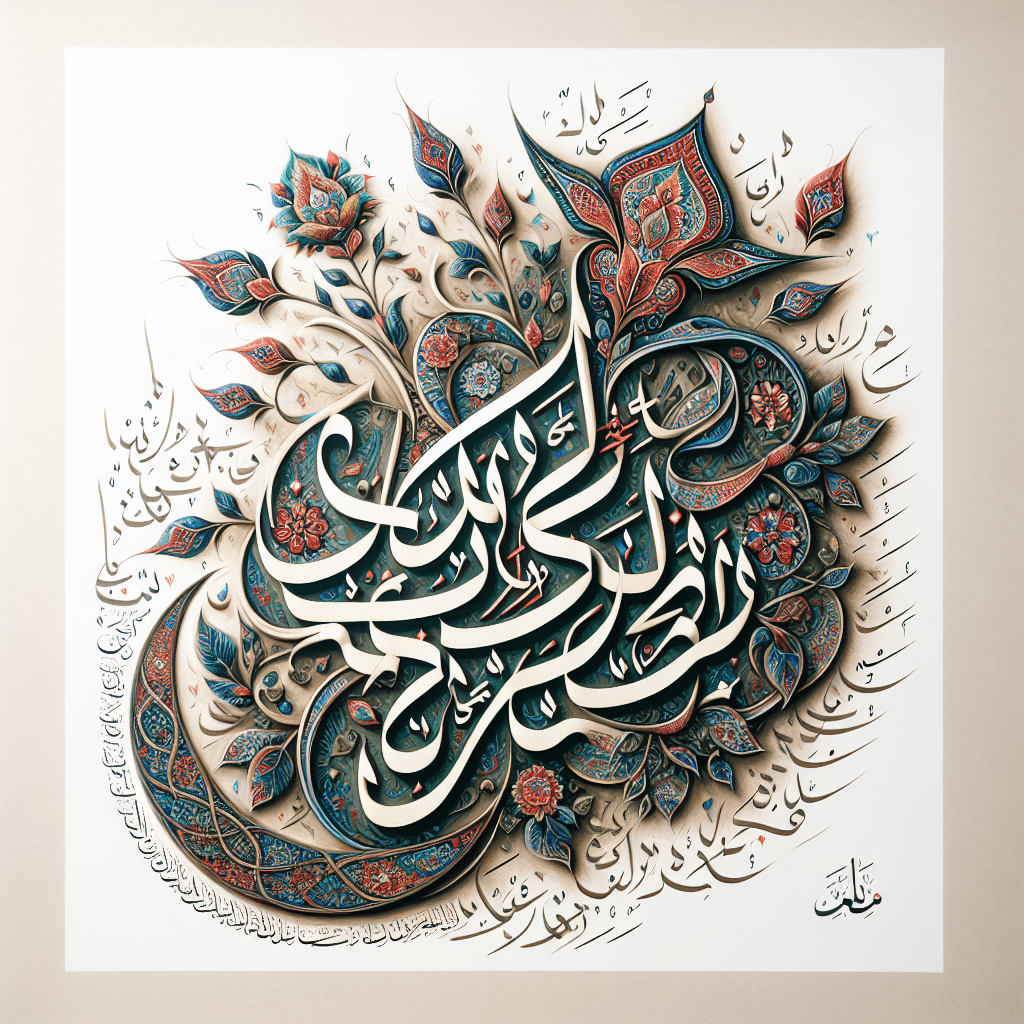 Hafez Ghazal Calligraphy