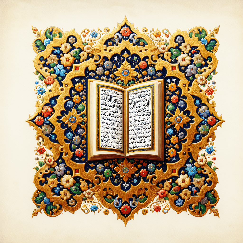 Illuminated Quran Page